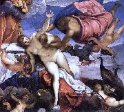 Jacopo Tintoretto The Origin of the Milky Way oil painting artist